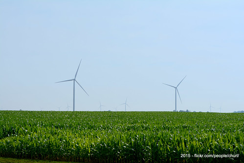 windmill fan corn michigan crop ithaca turbine windfarm