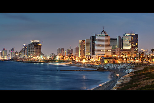 city sea sky beach water skyline buildings israel telaviv twilight cityscape middleeast jaffa bluehour mediterraneansea yafo stateofisrael