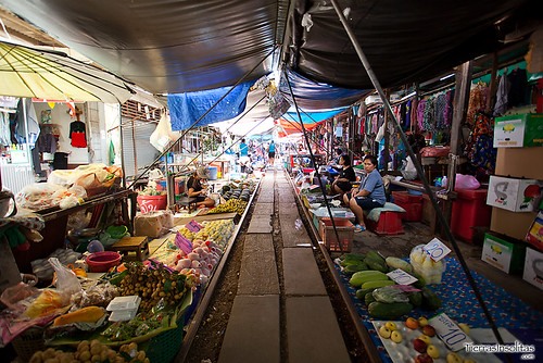 Mercado Mae Klong (Tailandia)