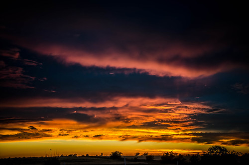 sunset sun nature clouds texas tx sanger strangelydifferent