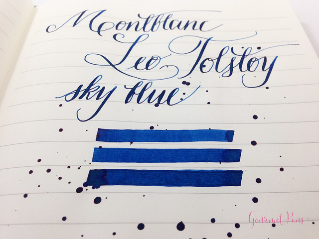 Ink Shot Review Montblanc Leo Tolstoy Sky Blue Ink @AppelboomLaren (6)