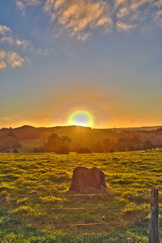 sunset au australia lookout qld queensland gus hdr ravensbourne beutel
