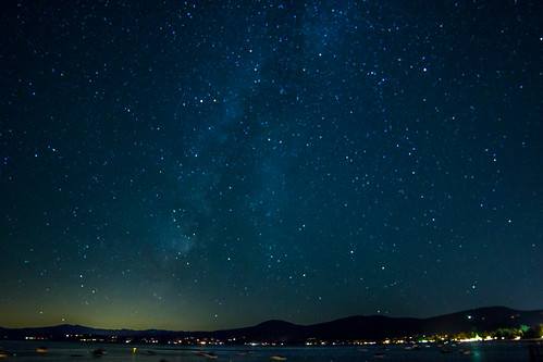 Milky Way Kings Beach Lake Tahoe, CA.