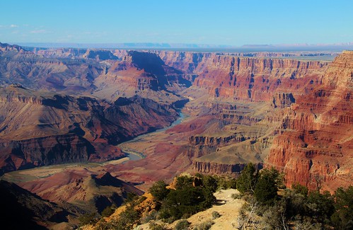 arizona usa river colorado view desert grand canyon