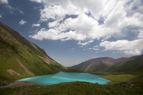 lake mountains nature hiking kyrgyzstan celestial bishkek tienshan koltor kegeti chuyvalley