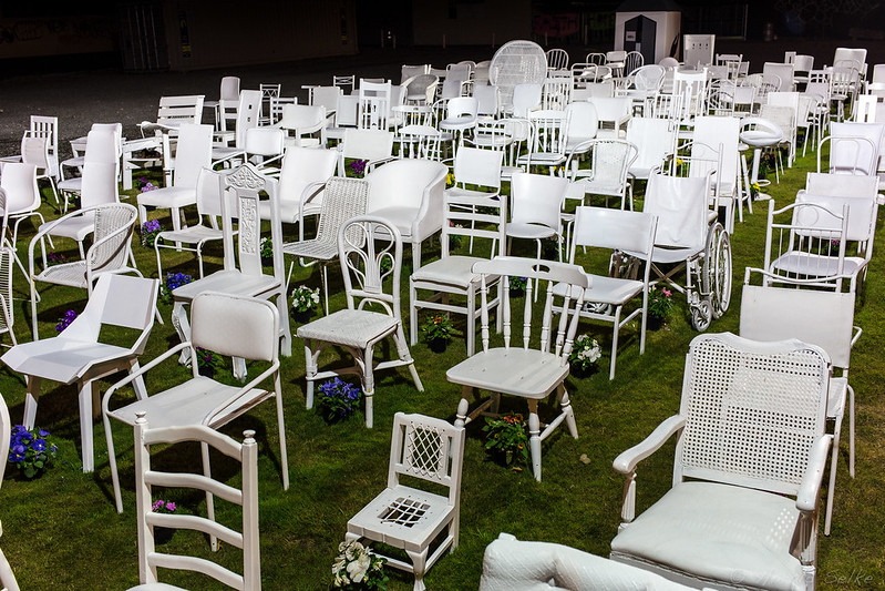 185 Empty Chairs