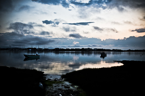 usa clouds reflections boats newjersey unitedstates nj sunsets lbi longbeachisland watercraft barnegatlight