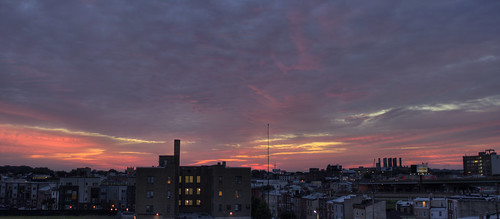 panorama philadelphia sunrise northernliberties hdr photomatix