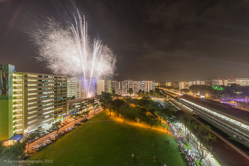 road party urban night landscape nikon singapore exposure raw display fireworks sigma ring event single midnight nikkor fx countdown 1224mm dg d800 yishun khatib 2013