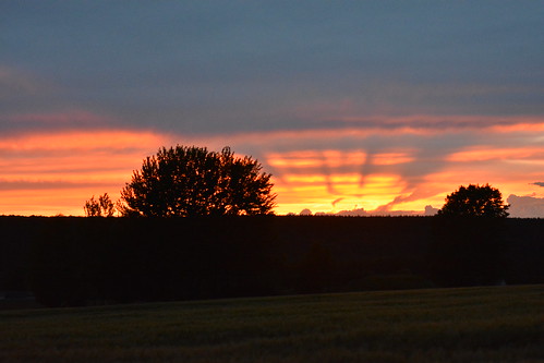 sunset sky panorama twilight belgium belgique belgie ciel crépuscule couchédesoleil 2014 couvin brûly