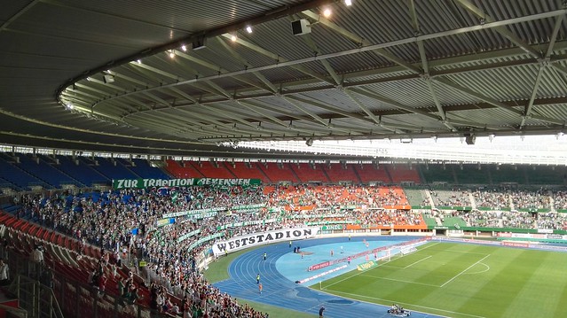 Im Ernst-Happel-Stadion