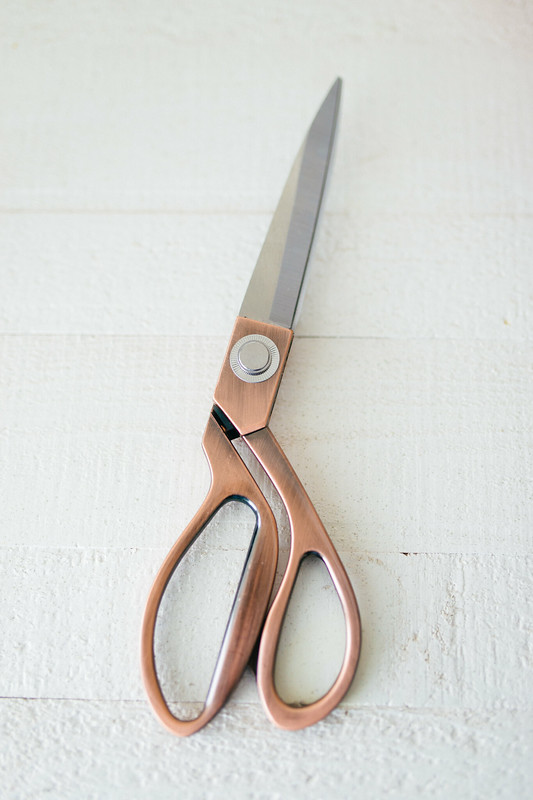 Metallic fabric scissors from amazon