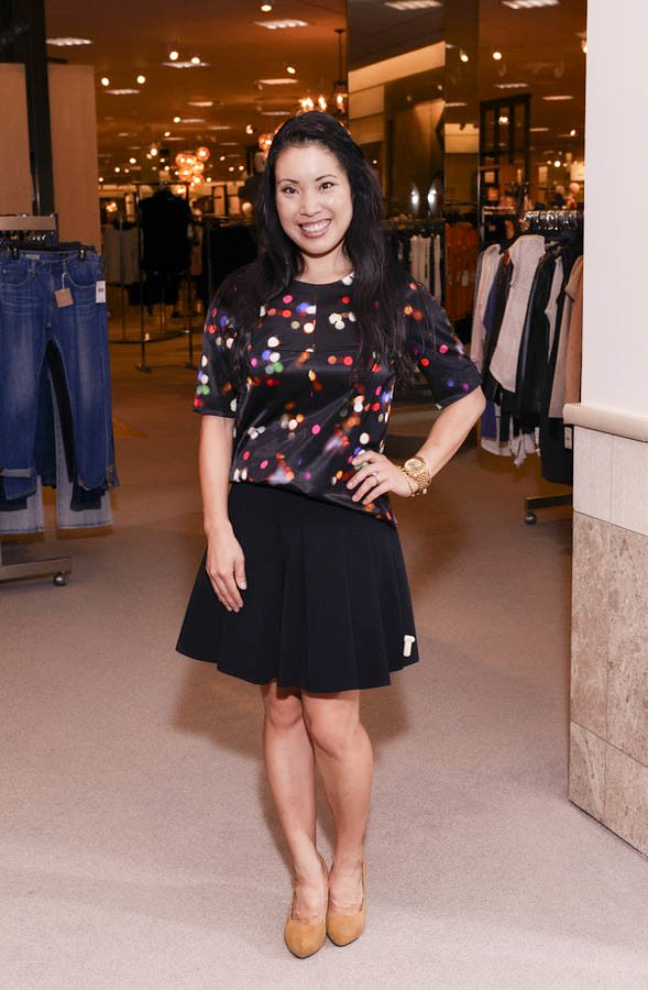 milly city lights top, robbi & nikki fit and flare skirt | Nordstrom YOUphoria dallas | kileen cute & little