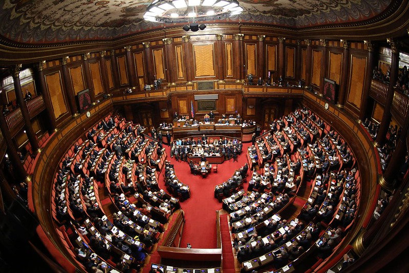 Senato - Author: Palazzochigi / photo on flickr 