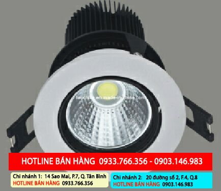 đèn led downlight 3W, 5W, 7W, 9W, 12W giá rẻ nhất 2013