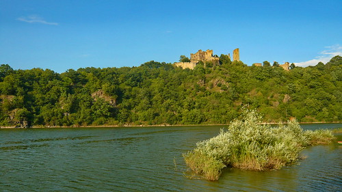 sky castle water landscape ruins czech gothic castelo castello castillo hrad burg kasteel slott