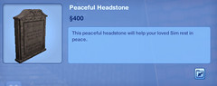Peaceful Headstone