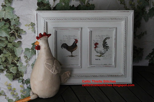 Rooster cross stitch