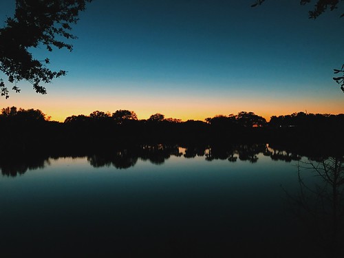 reflection florida sunset lake sky skyporn horizon late