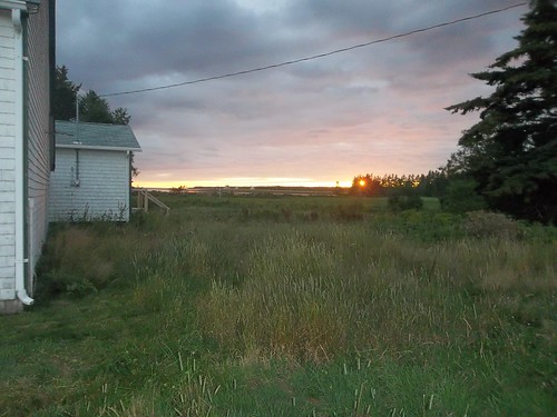 Sunset at Camp Buchan, August 2013 (1)