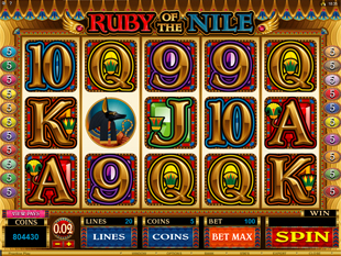 Ruby of the Nile Slot Machine