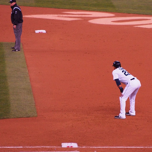 Cano on first base