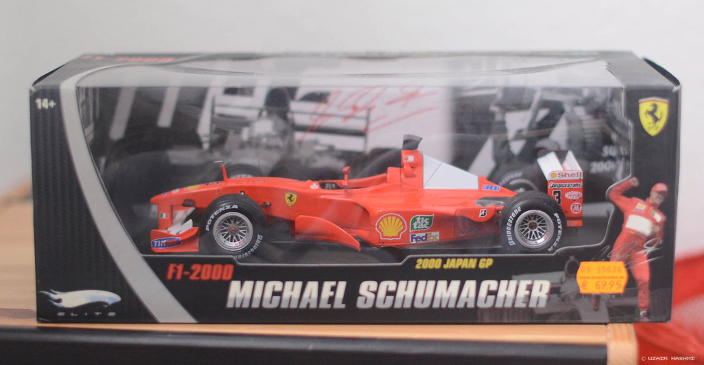 Ferrari F2004 Michael Schumacher 2004 Elite 1:18 Model N2078 HOT WHEELS
