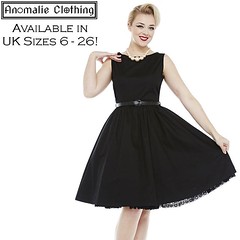 New in from Lindy Bop! Audrey Princess Dress in Black https://anomalieclothing.com.au/products/lindy-bop-audrey-swing-dress-in-black #Rockabilly #BreakfastAtTiffanys #AudreyHepburn #1950sFashion #VintageInspiredFashion