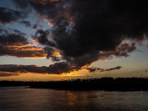 ireland sunset sky clouds landscape evening scenery waterford canonpowershotsx50hs