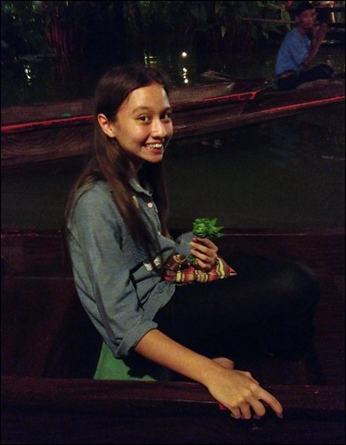 Boat ride at Siam Niramit