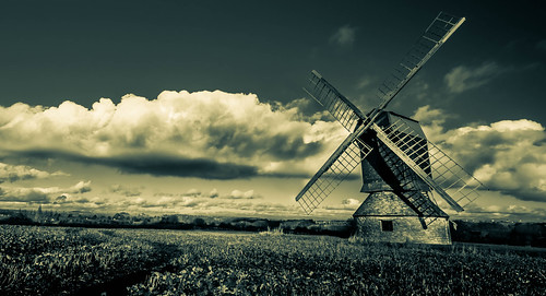 windmill landscape bedfordshire stevington