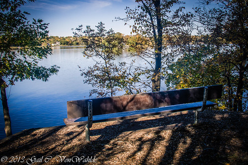trees lake water minnesota canon bench mn hdr basslake 60d canoneos60d timbershorespark