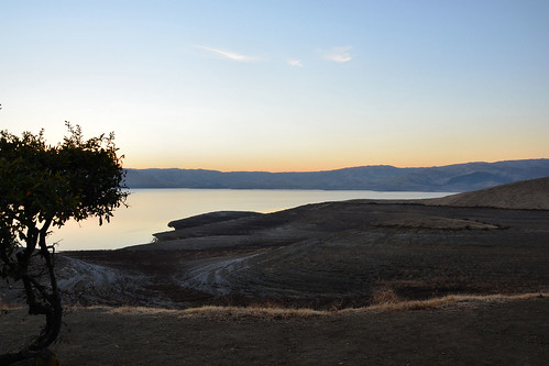 california sunset usa tree nikon dry reservoir sanluis ca152 d7000
