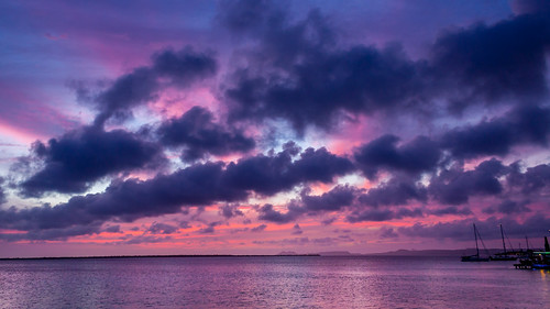 sunset landscape day cloudy sunsets bonaire kralendijk placesandevents caribbeannetherlands