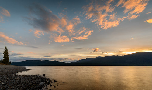 clouds dusk fiordland lake light mountains nationalpark newzealand sky sunset teanau caldwell ankh