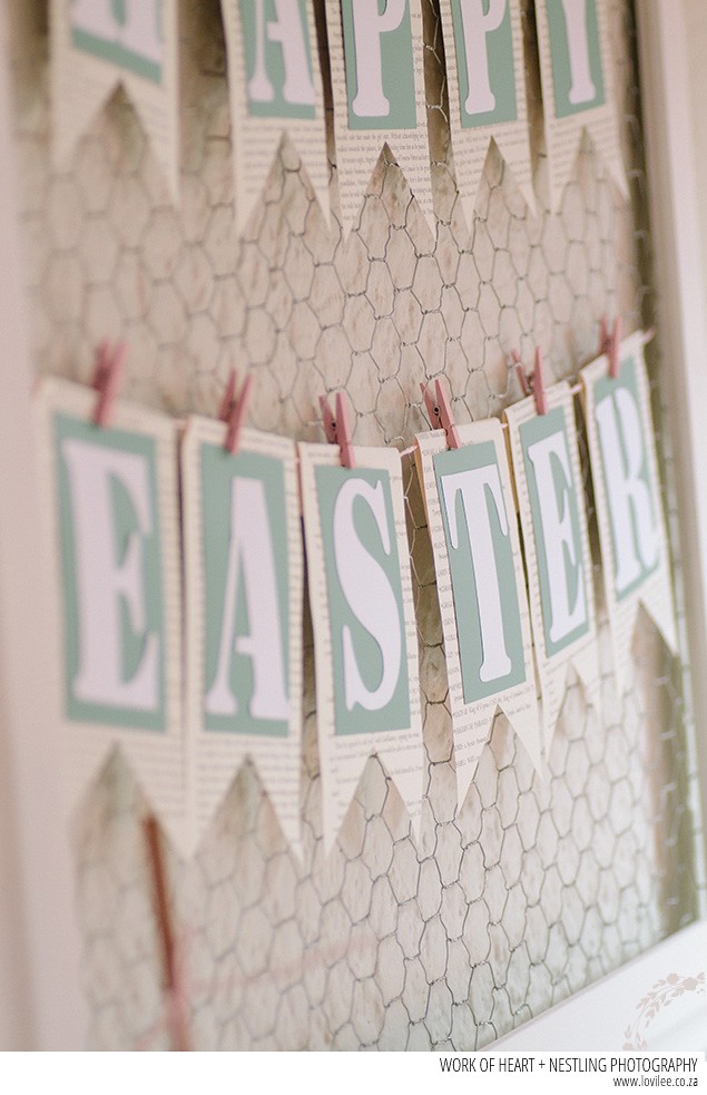 Easter party in pastels