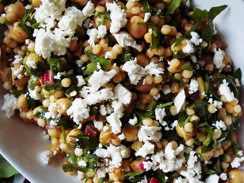 Lots Of Herbs Chickpea Couscous Salad