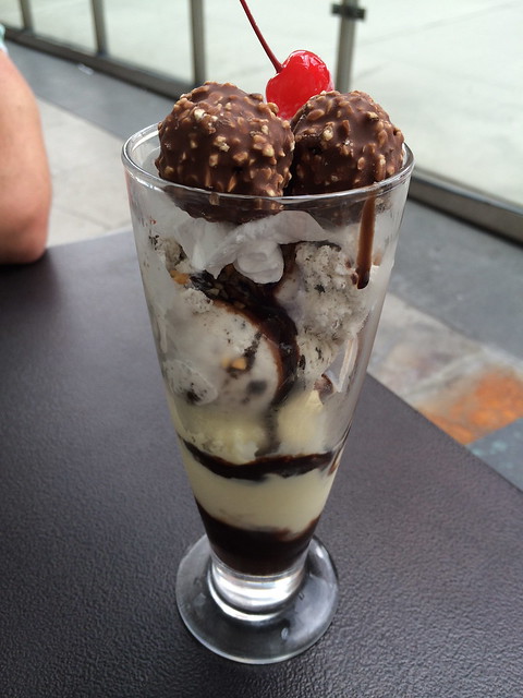 Ferrero indulgence sundae - Chocolate Spoon by Icebergs