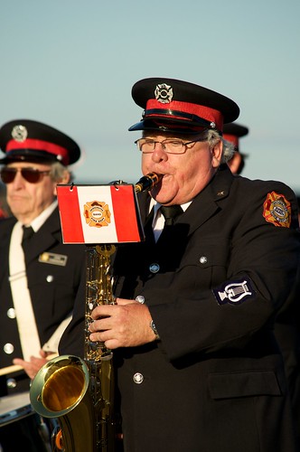 sunset nikon band ceremony greenwood saxaphone marching airforce nikkor sax firedept firedepartment rcaf bridgewater canadianforces saxamophone d90 cfb sunsetceremony 55300 cfbgreenwood 14winggreenwood 55300mm 14wing bridgewaterfiredepartment
