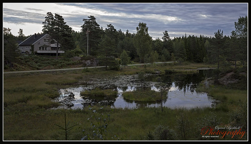 sky house lake nature water norway forest canon landscape eos norge pond skyer sørlandet arendal 600d austagder cs6 austremoland granstua