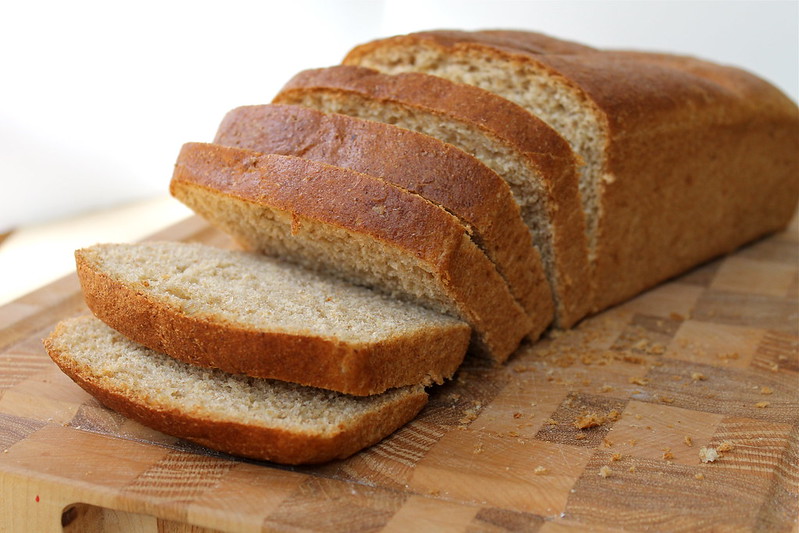 Whole Wheat Maple Oatmeal Bread http://www.katesshortandsweets.com