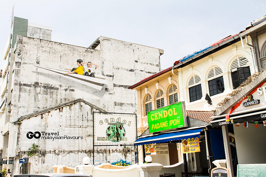 Ipoh Wall Art Murals by Ernest Zacharevic