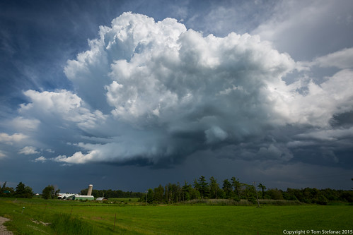summer ontario canada storm weather clouds thunderstorm convection southernontario stormchase burgessville