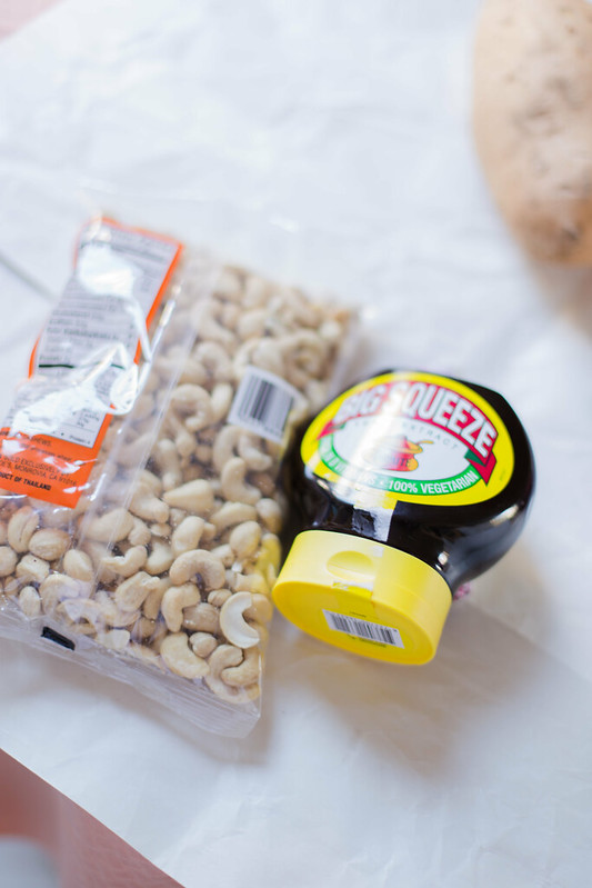 Oven Baked Marmite Cashews by Elsa Brobbey
