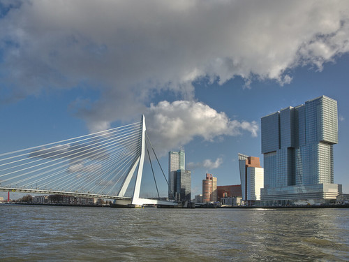 Rotterdam vanaf de Waterbus