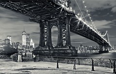 Manhattan Bridge View - Brooklyn, New York City