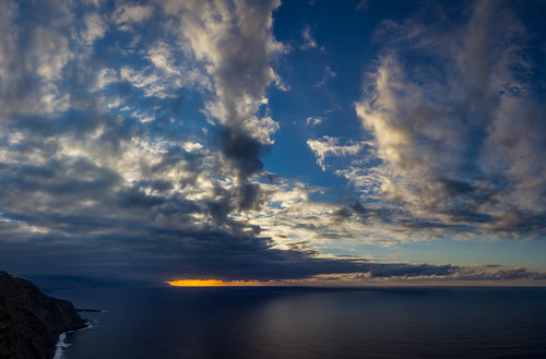 sunset sea clouds atardecer day cloudy nubes tenerife puestadesol atlanticocean northcoast océanoatlántico