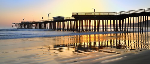 ocean california sunset sea reflection beach water pier seaside nikon pismo joaofigueiredo nikond3x joaoeduardofigueiredo