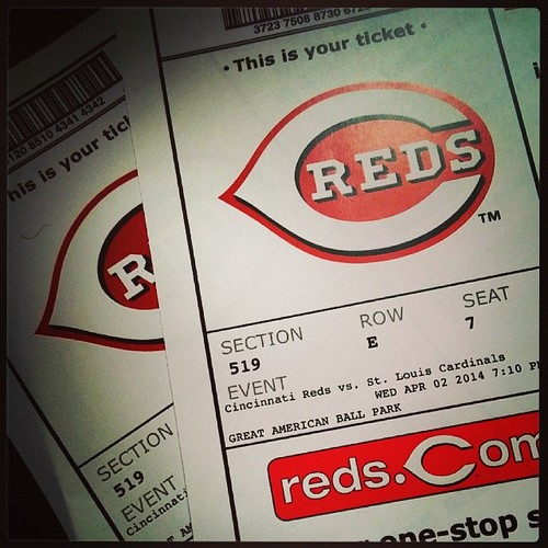 We're ready for #Reds Opening Night..,