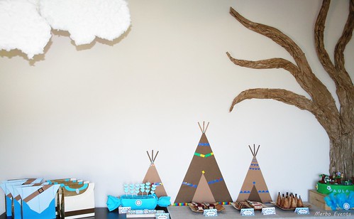 Sweet table pocahontas by Merbo Events